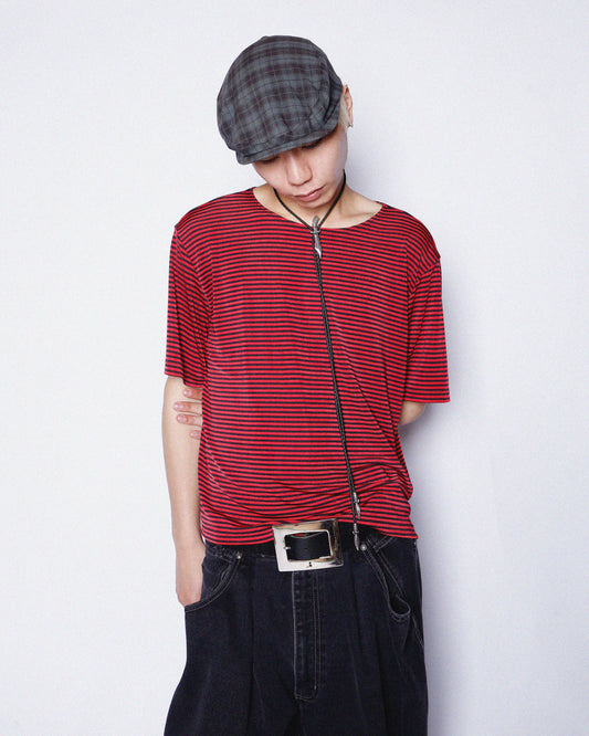 vintage border stretch cut sew