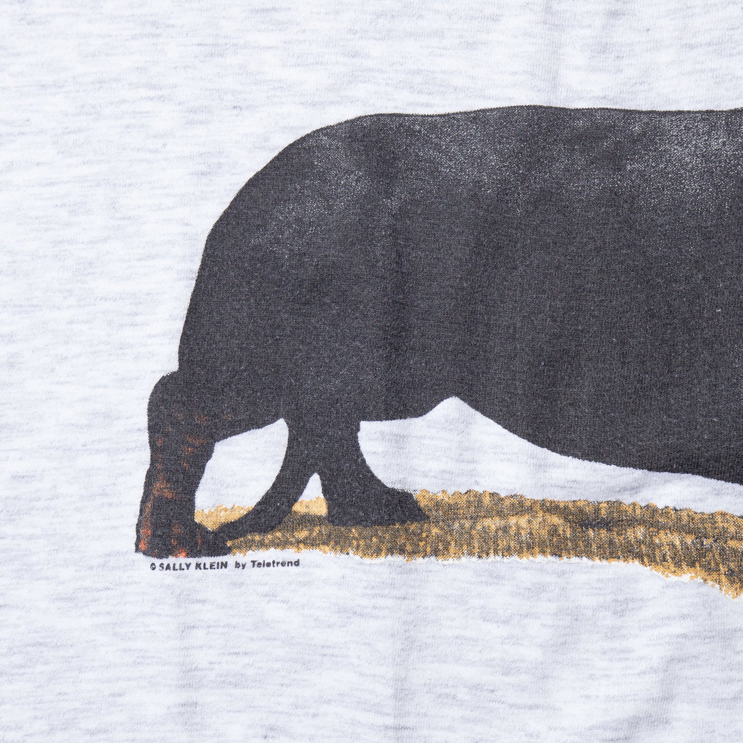 vintage 90-00's black dachshund t-shirt