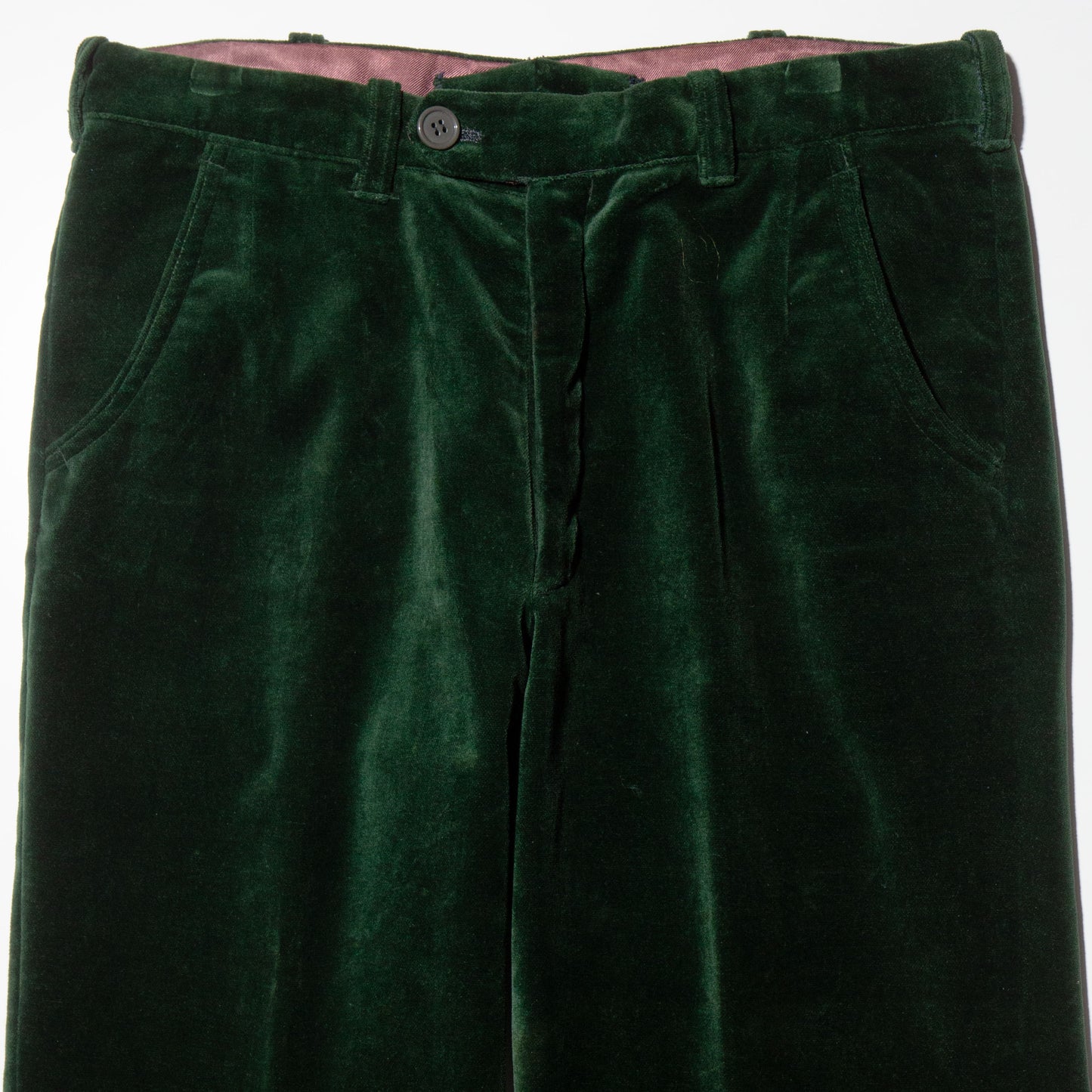 vintage 70's velvet slacks