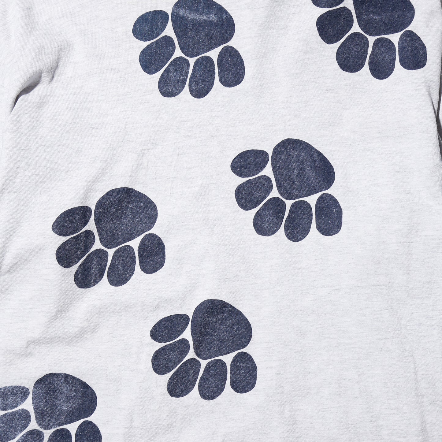vintage 90's penn state nittany lions paw prints l/s t-shirt