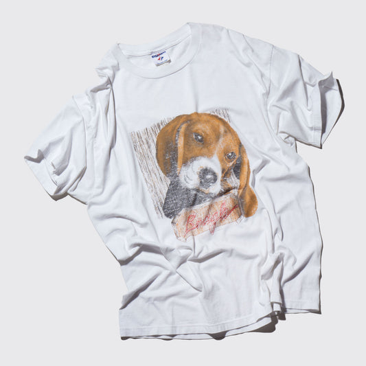 vintage 00's beagle t-shirt