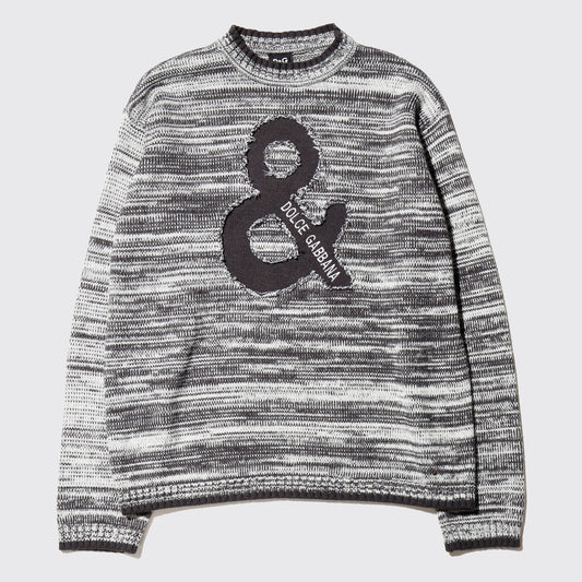 vintage 00's Dolce & Gabbana ampersand melange sweater