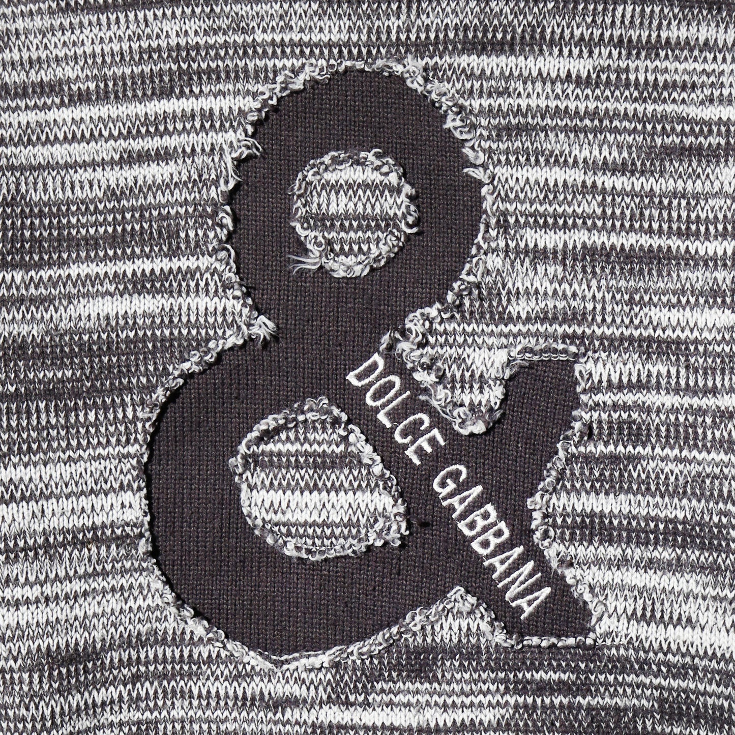 vintage 00's Dolce & Gabbana ampersand melange sweater