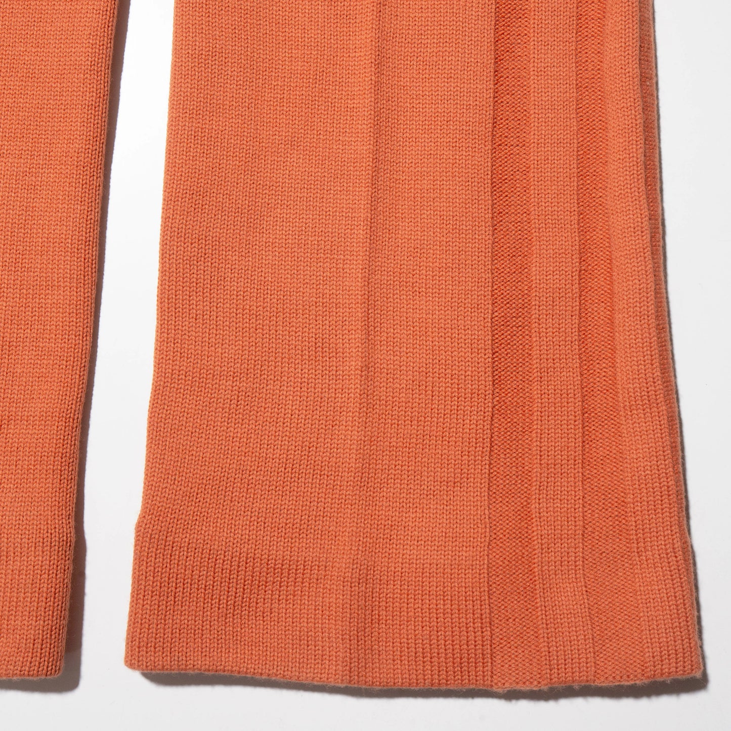 vintage 70's persimmon knit trousers