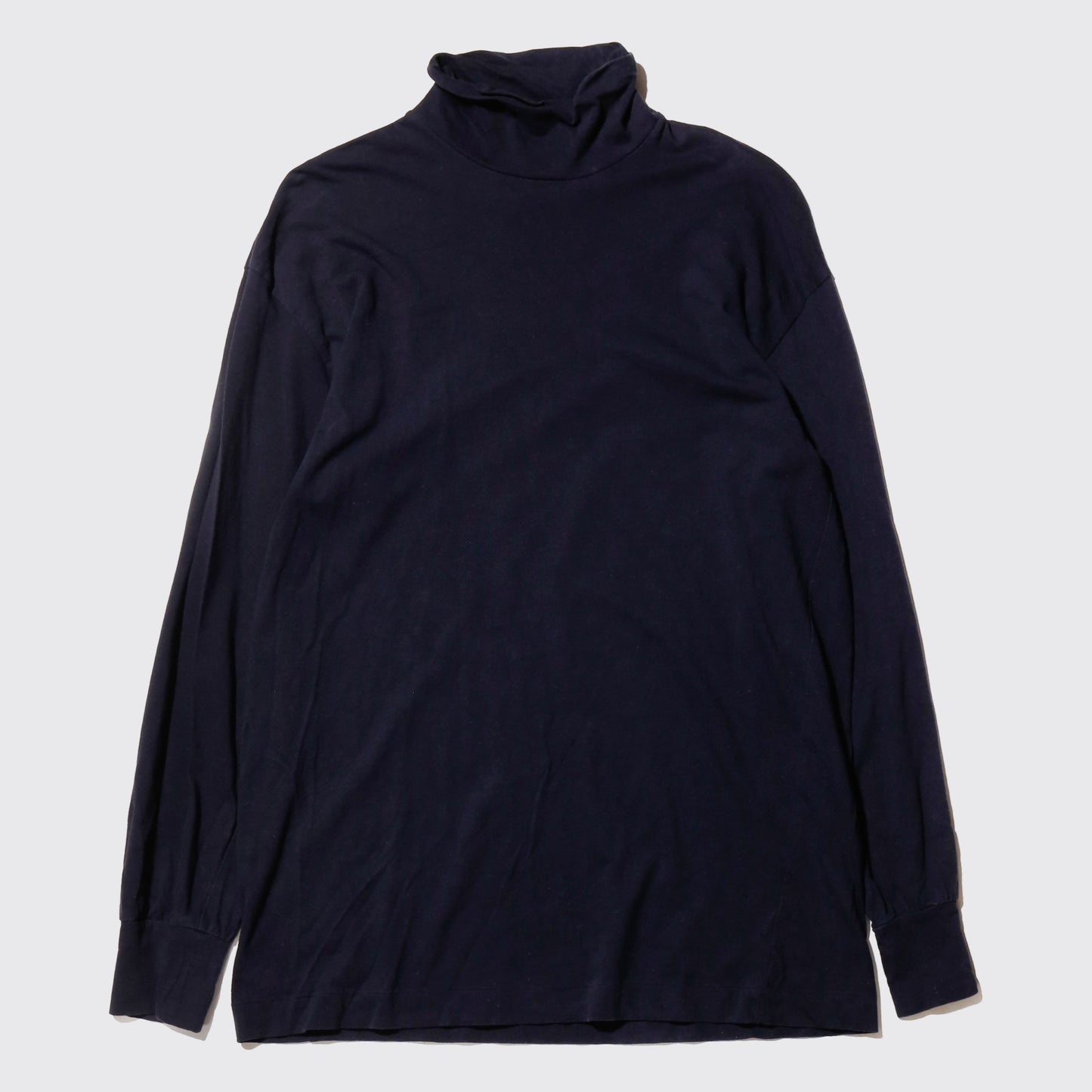 vintage 90's Comme des Garçons HOMME PLUS turtle neck l/s cut sew