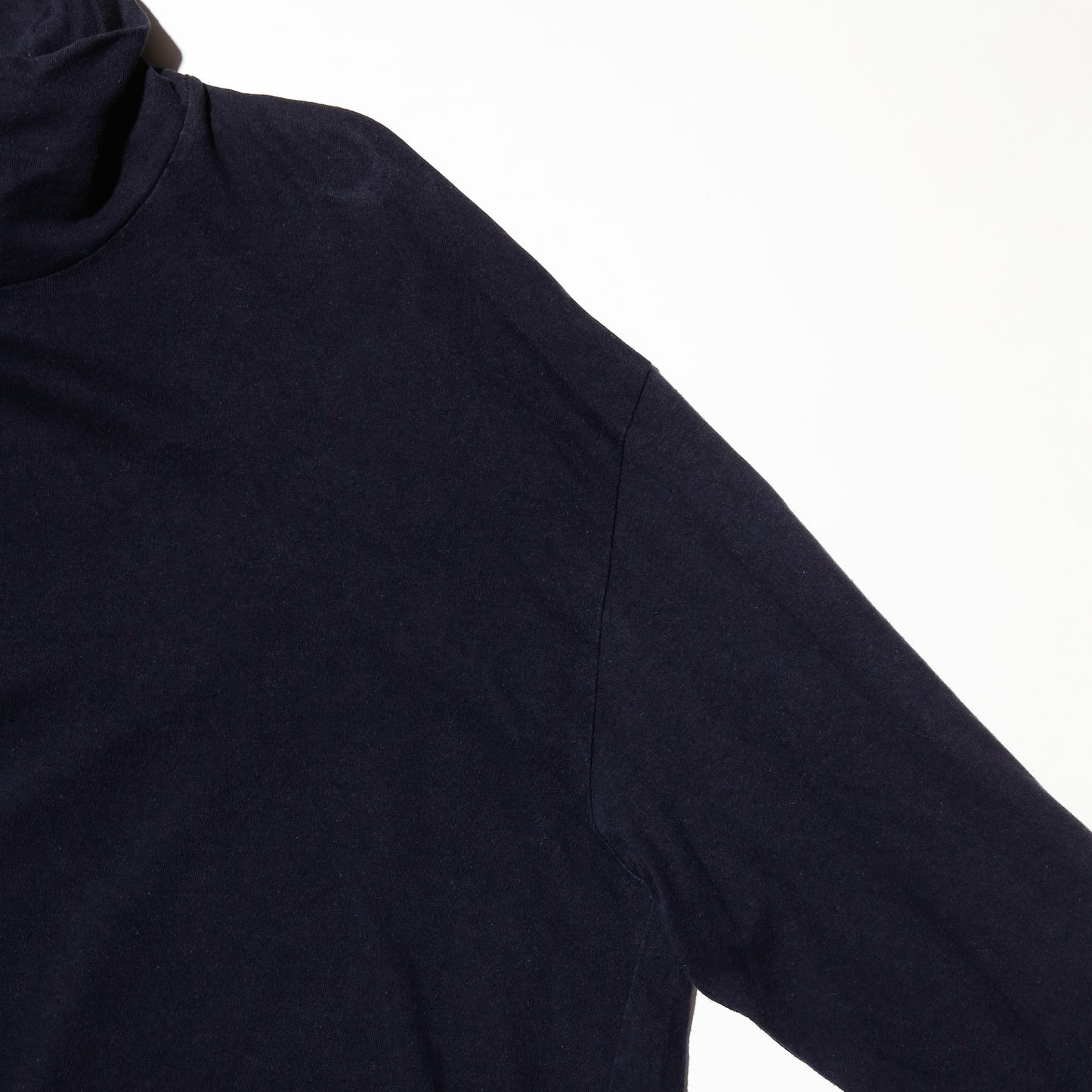 vintage 90's Comme des Garçons HOMME PLUS turtle neck l/s cut sew