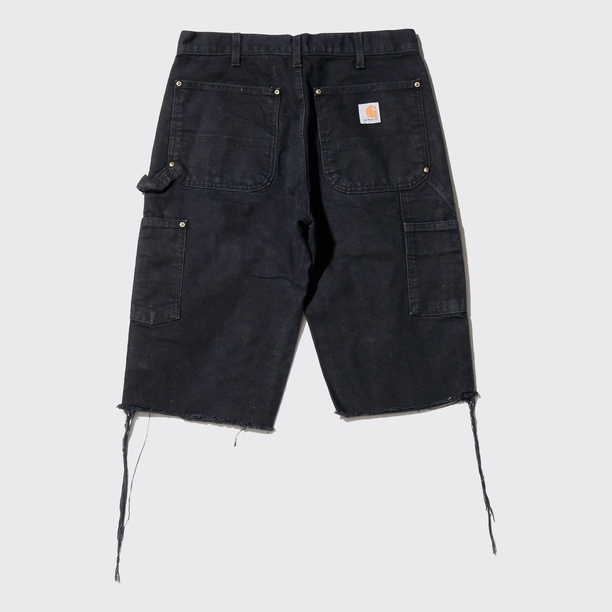 *one-off carhartt side studs double knee shorts, *cut off