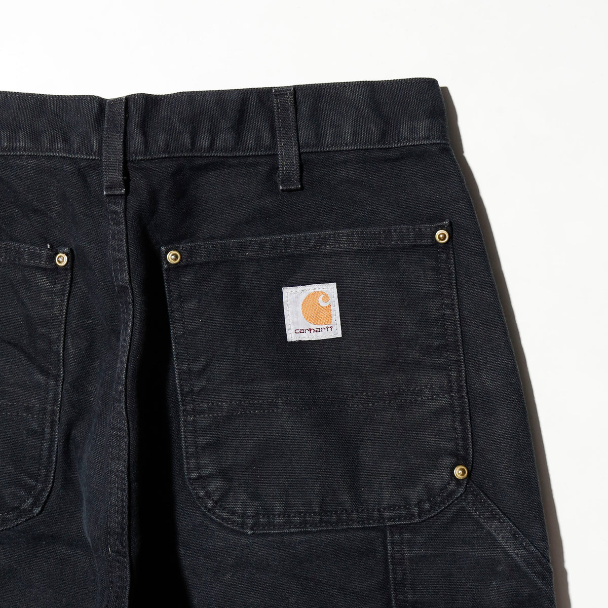 *one-off carhartt side studs double knee shorts, *cut off
