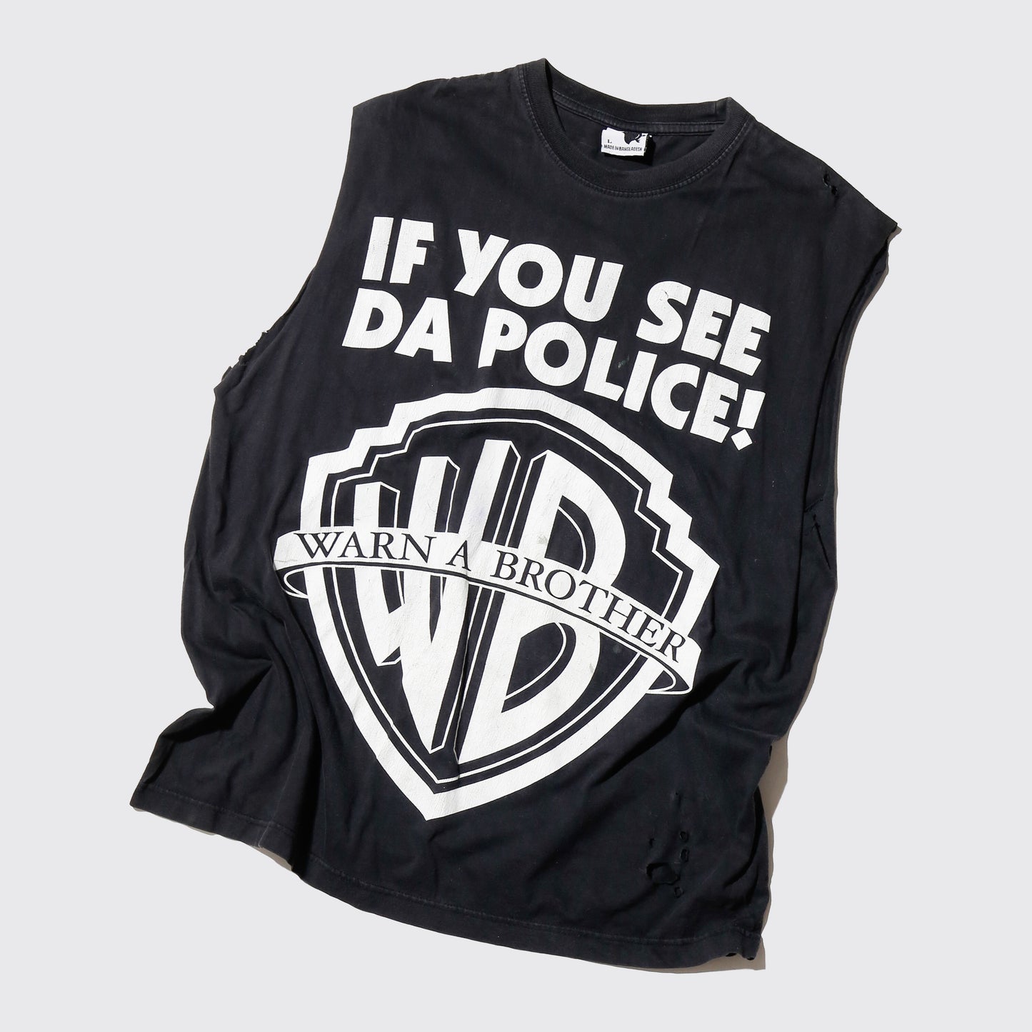vintage "if you see da police!" n/s t-shirts