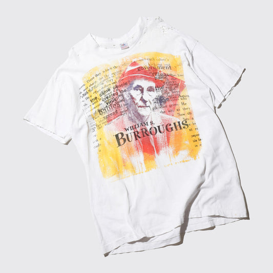vintage 90's Don Rock "William S. Burroughs" broken t-shirt