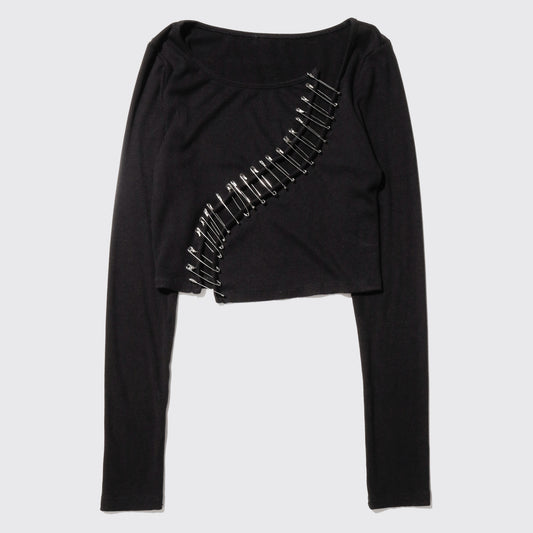 vintage safety pins cut sew