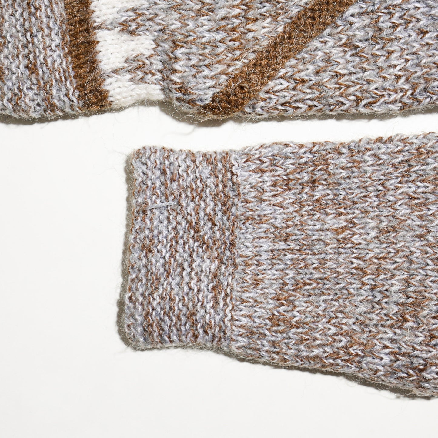 vintage chunky hand knit sweater