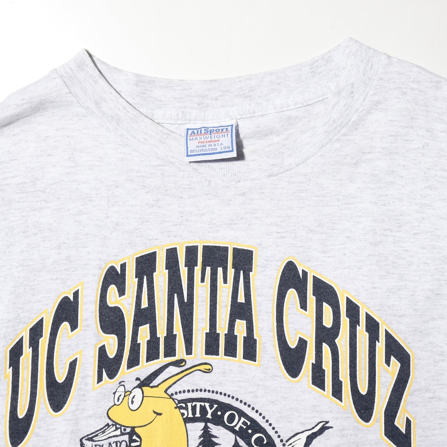 vintage 1997's UC Santa Cruz Banana Slugs t-shirt