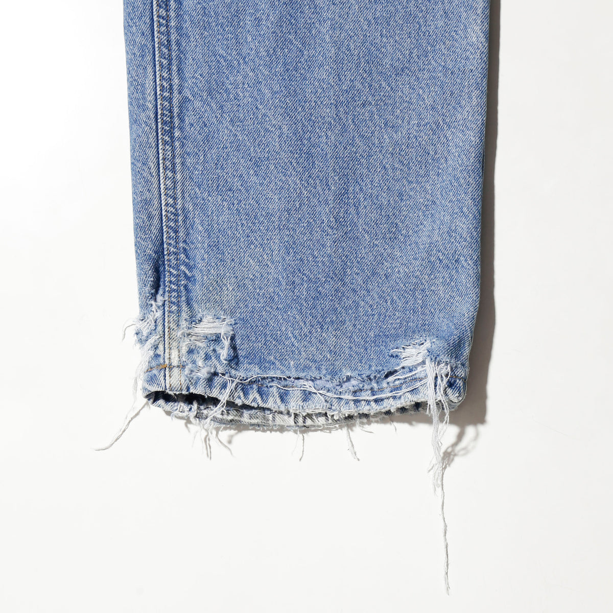 *one-off crash baggy jeans, with check liner