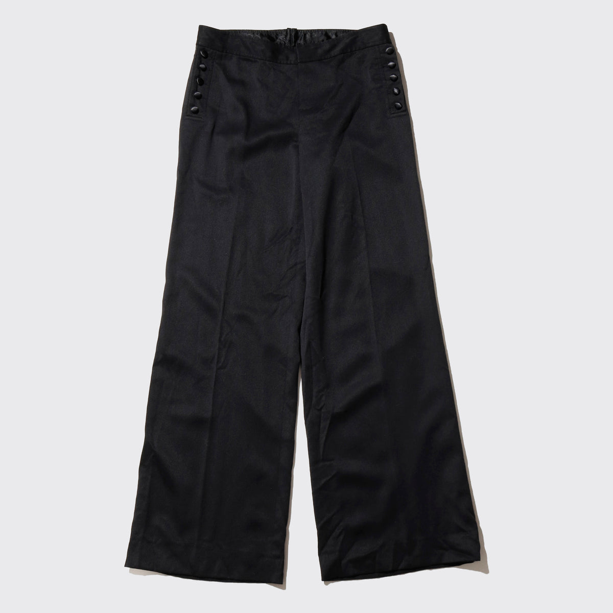 vintage low rise smoking flare slacks