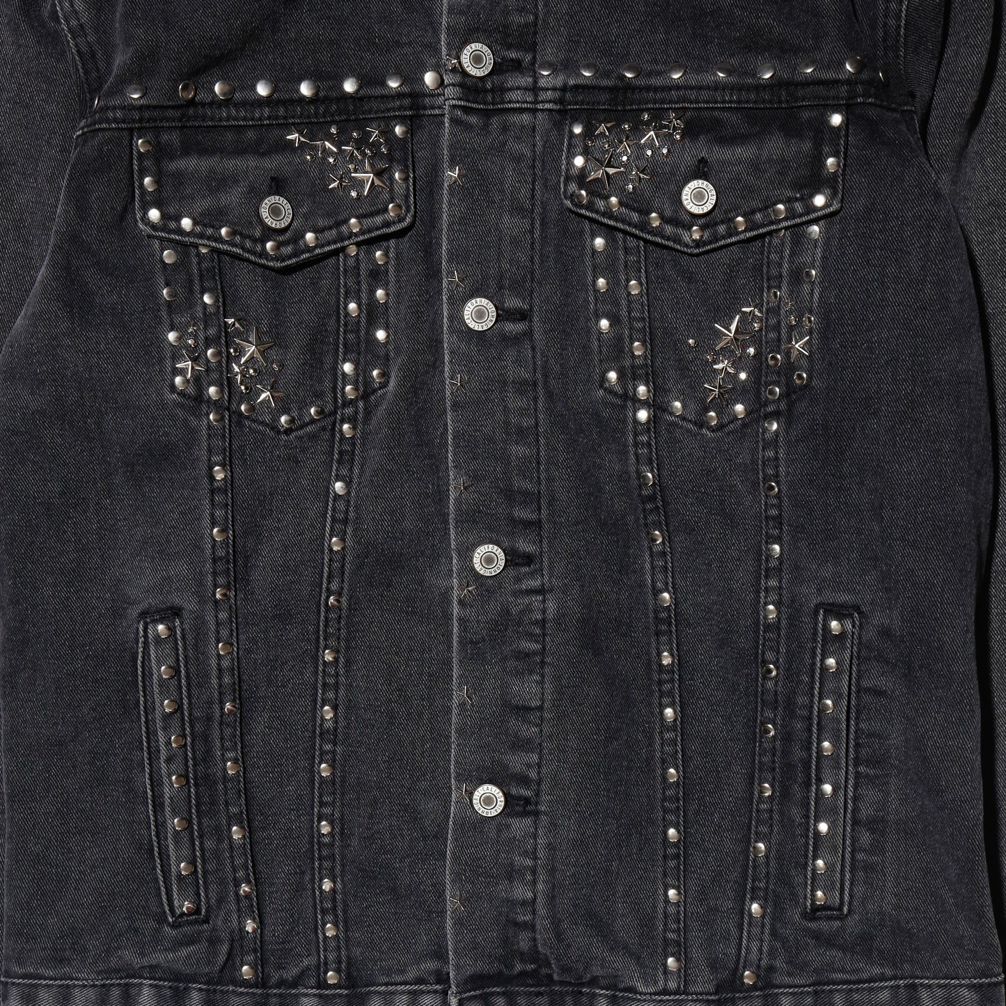 *one-off custom trucker jacket