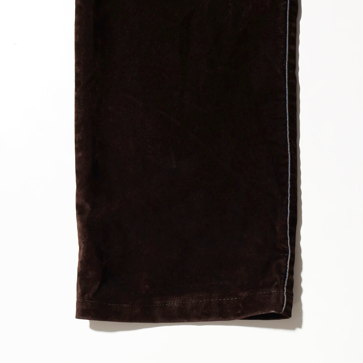 vintage low rise faded flocky flare trousers