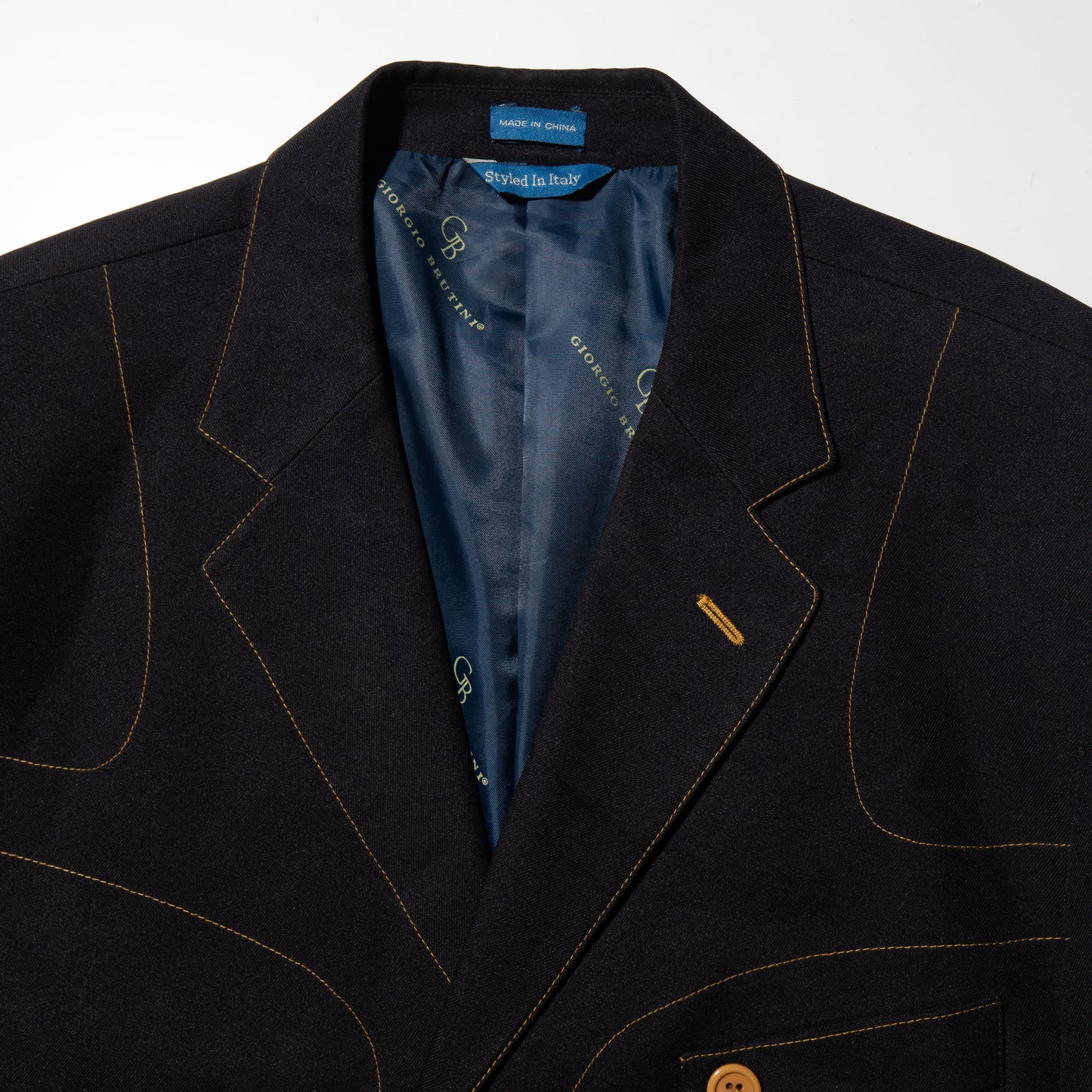 vintage stitch single tailored jacket
