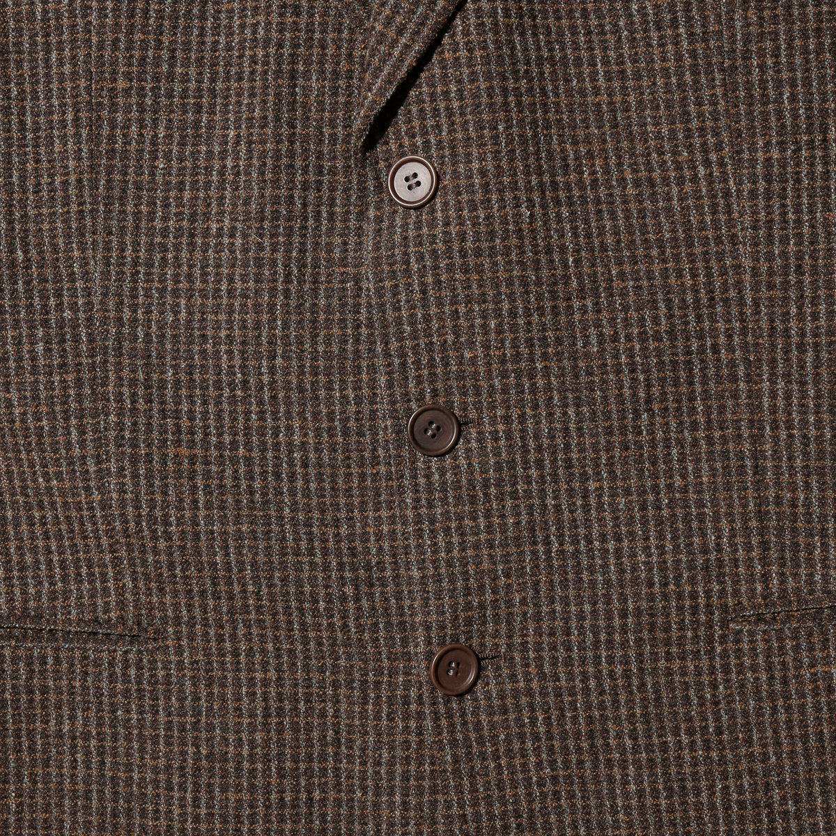 vintage 80's Giorgio Armani check single tailored jacket