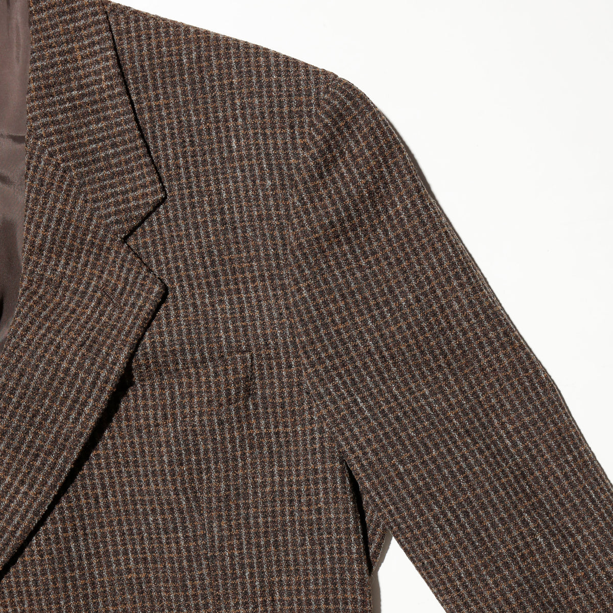 vintage 80's Giorgio Armani check single tailored jacket