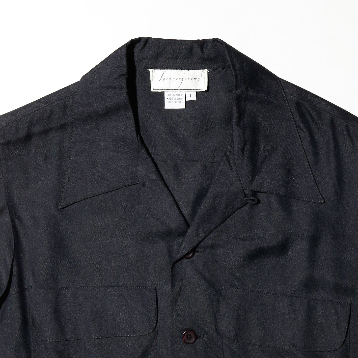 vintage silk n/s shirt