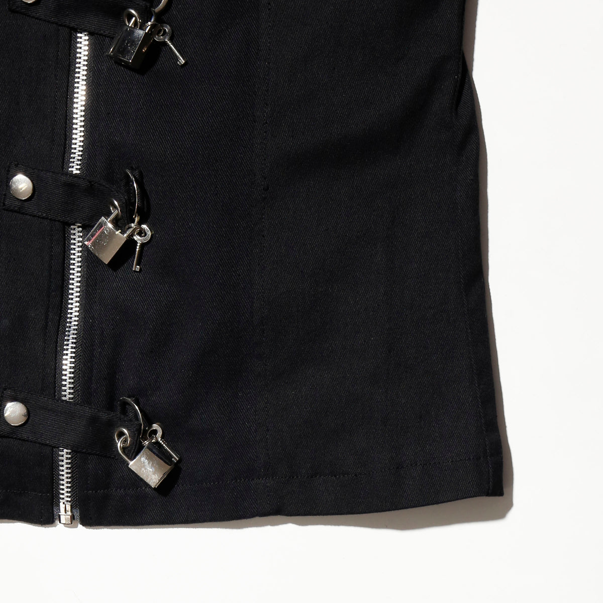 vintage padlock straitjacket
