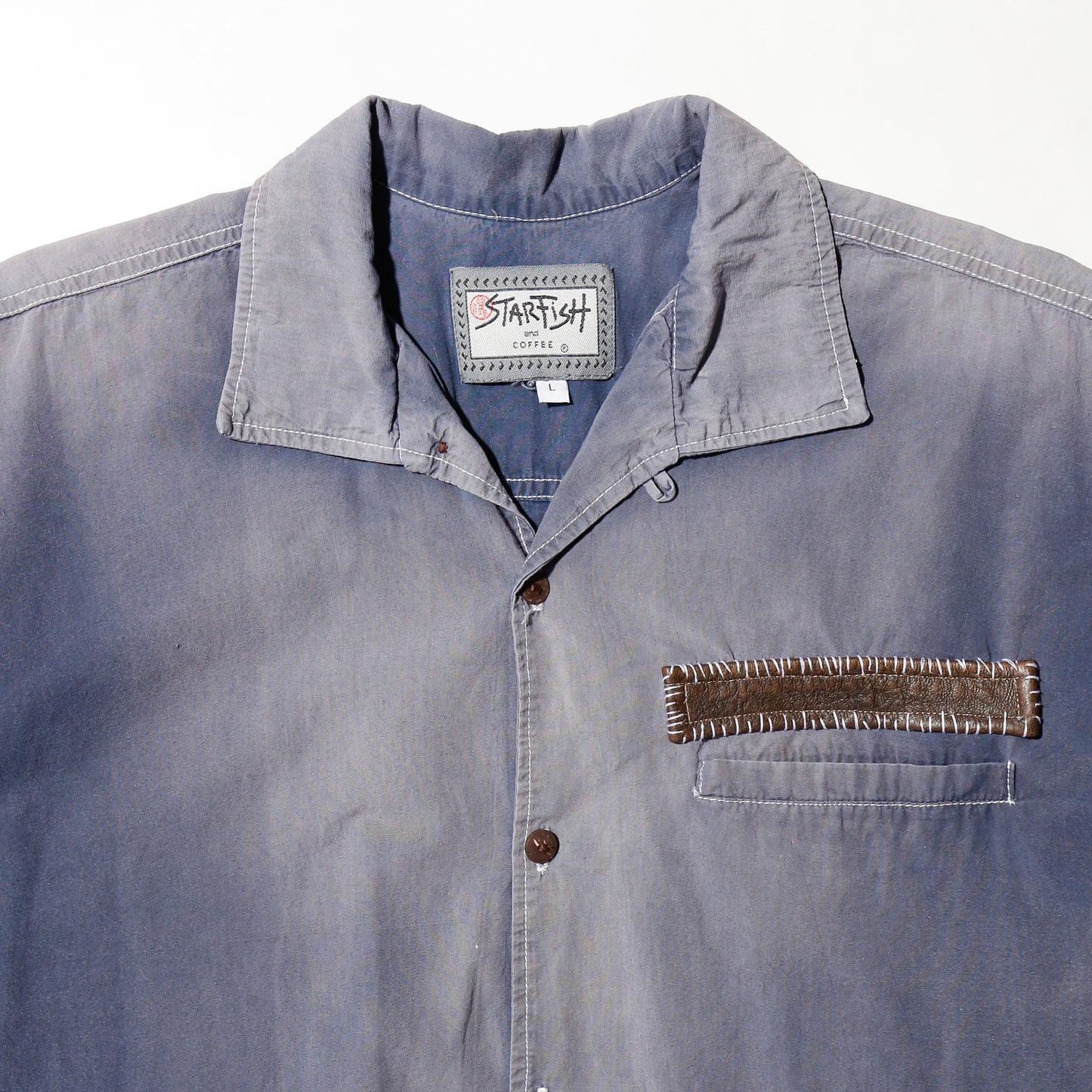 vintage acid cotton surf shirt