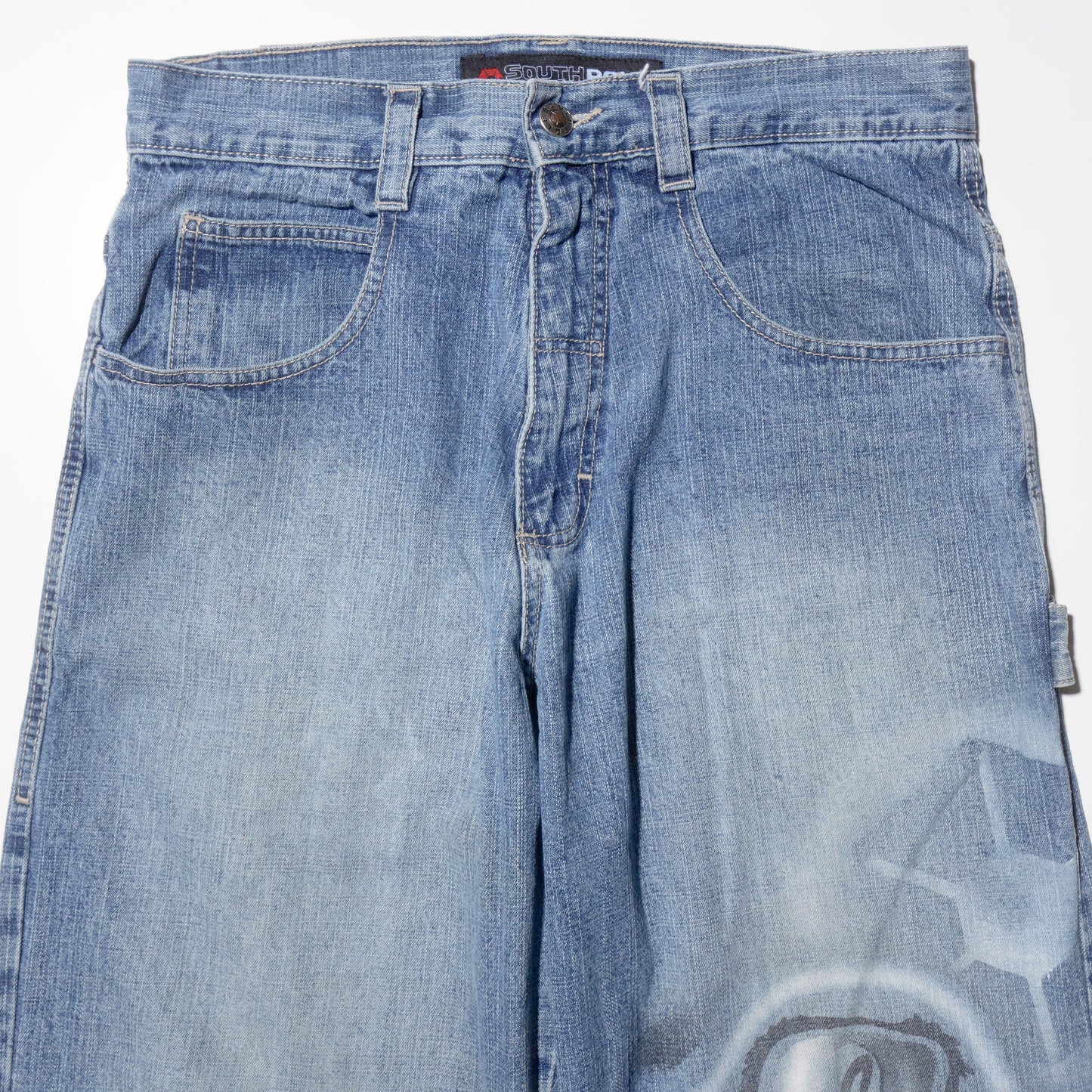 vintage south pole air brash baggy jeans