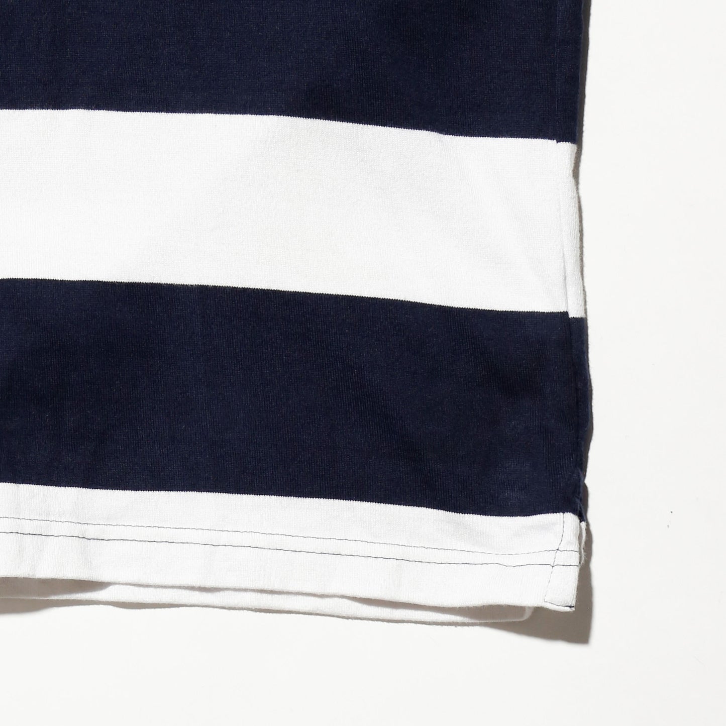 *one-off layered border polo shirt