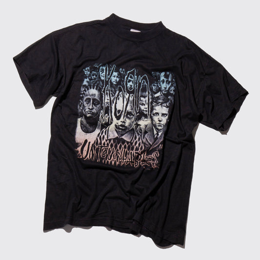vintage 2002's Korn untouchables tour t-shirt