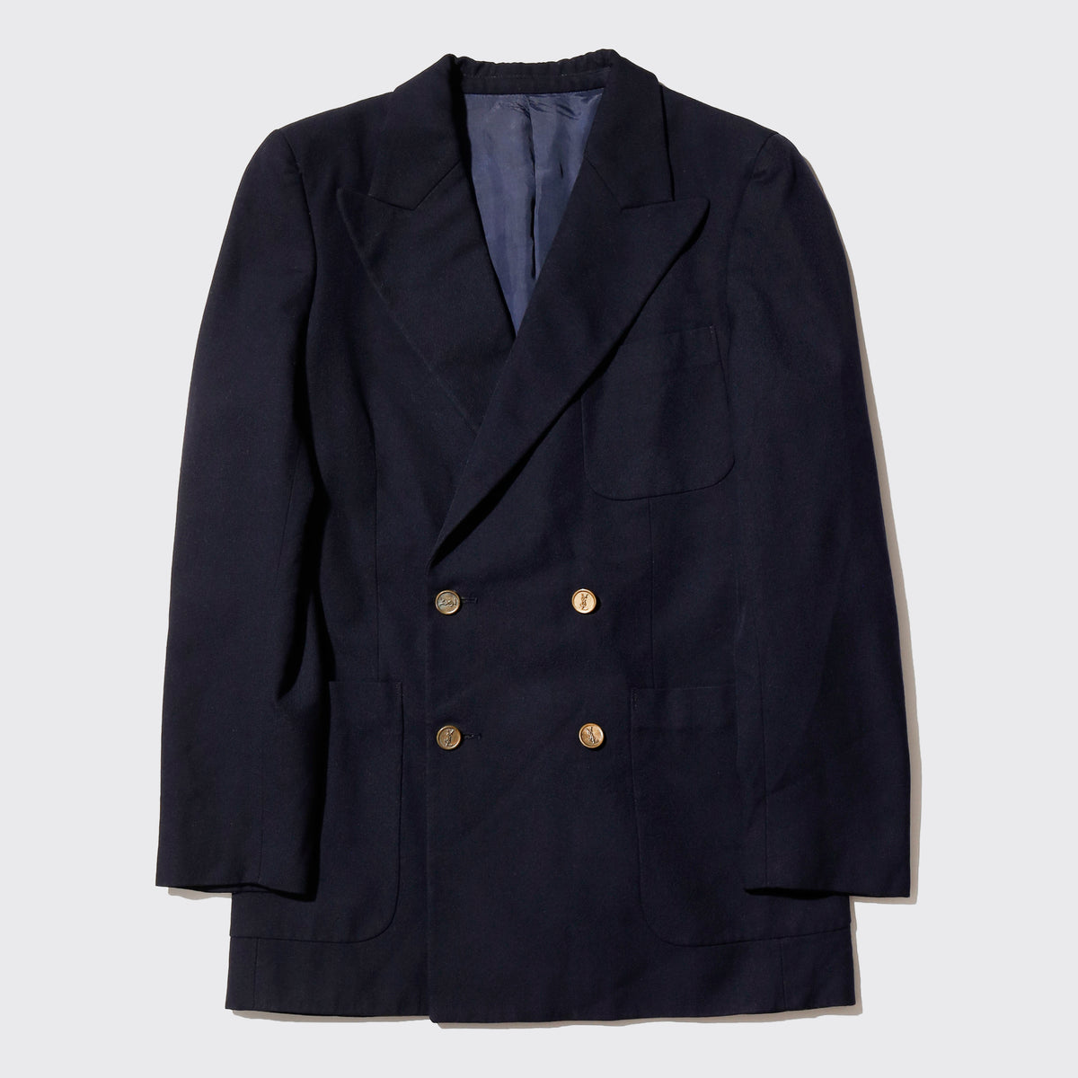 vintage 70's Yves Saint Laurent double breasted blazer