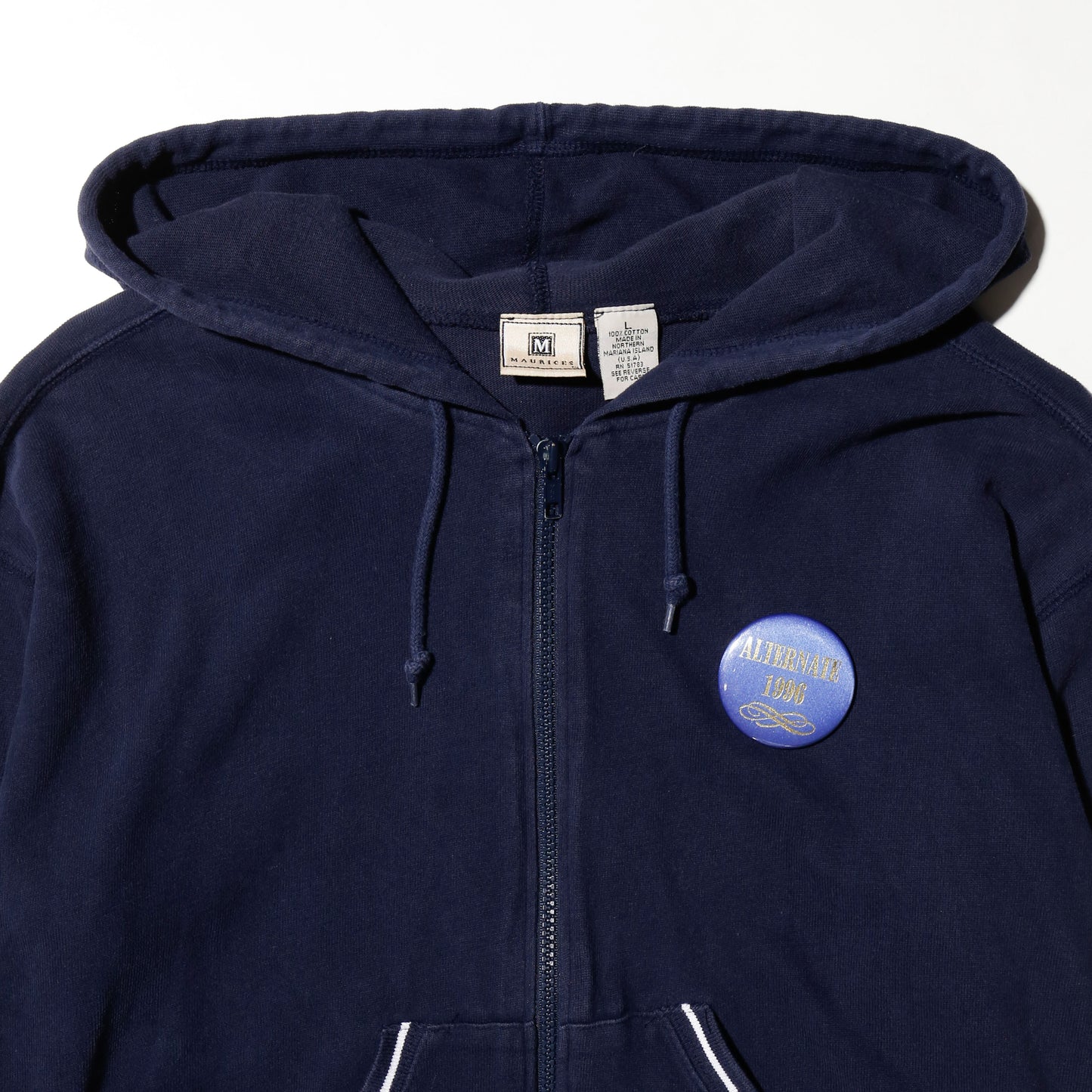 vintage "alternate1996" cropped truck hoodie