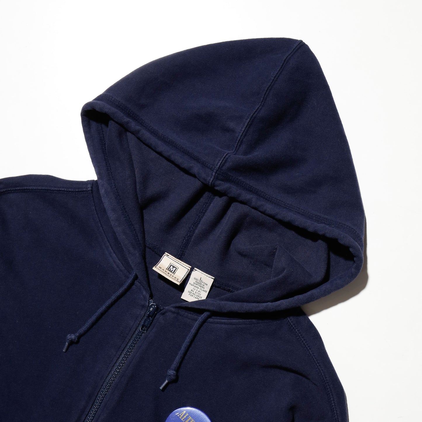 vintage "alternate1996" cropped truck hoodie