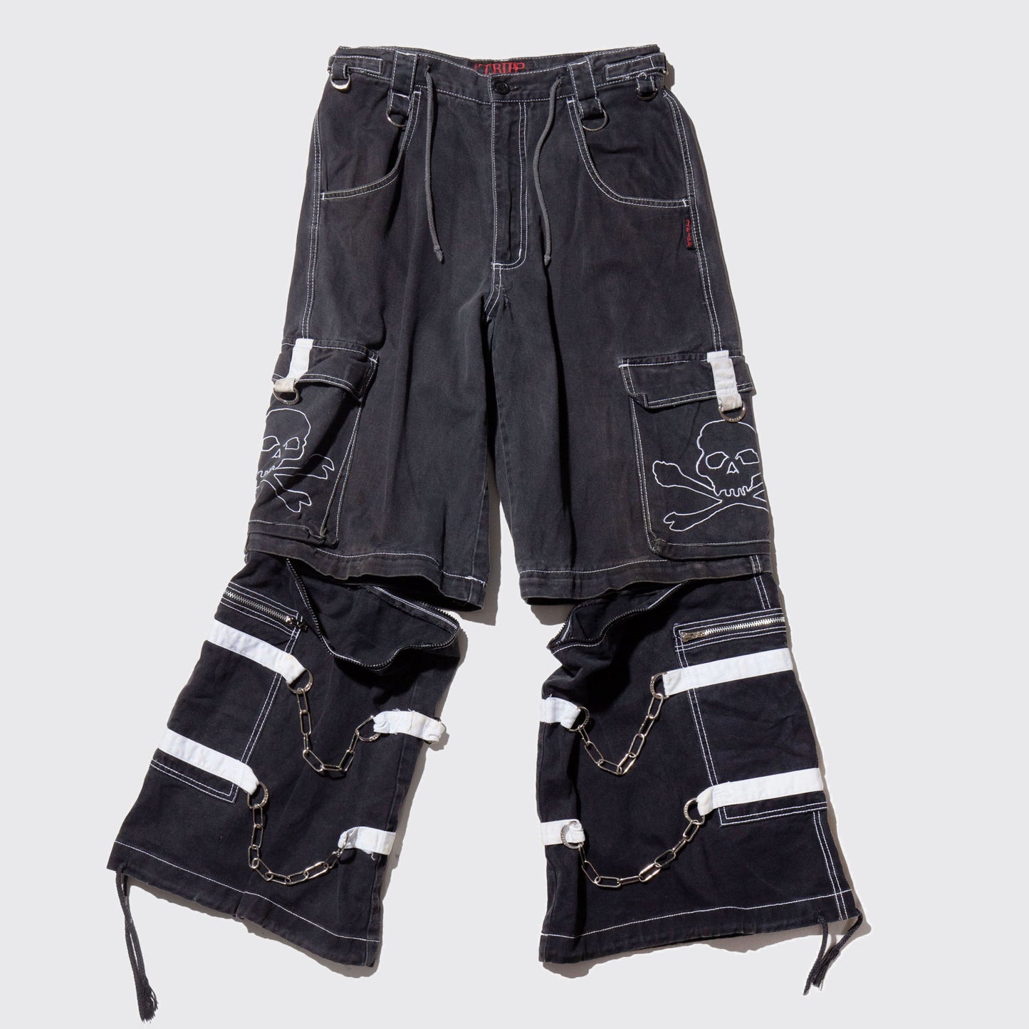 vintage tripp nyc chain bondage trousers , detachable