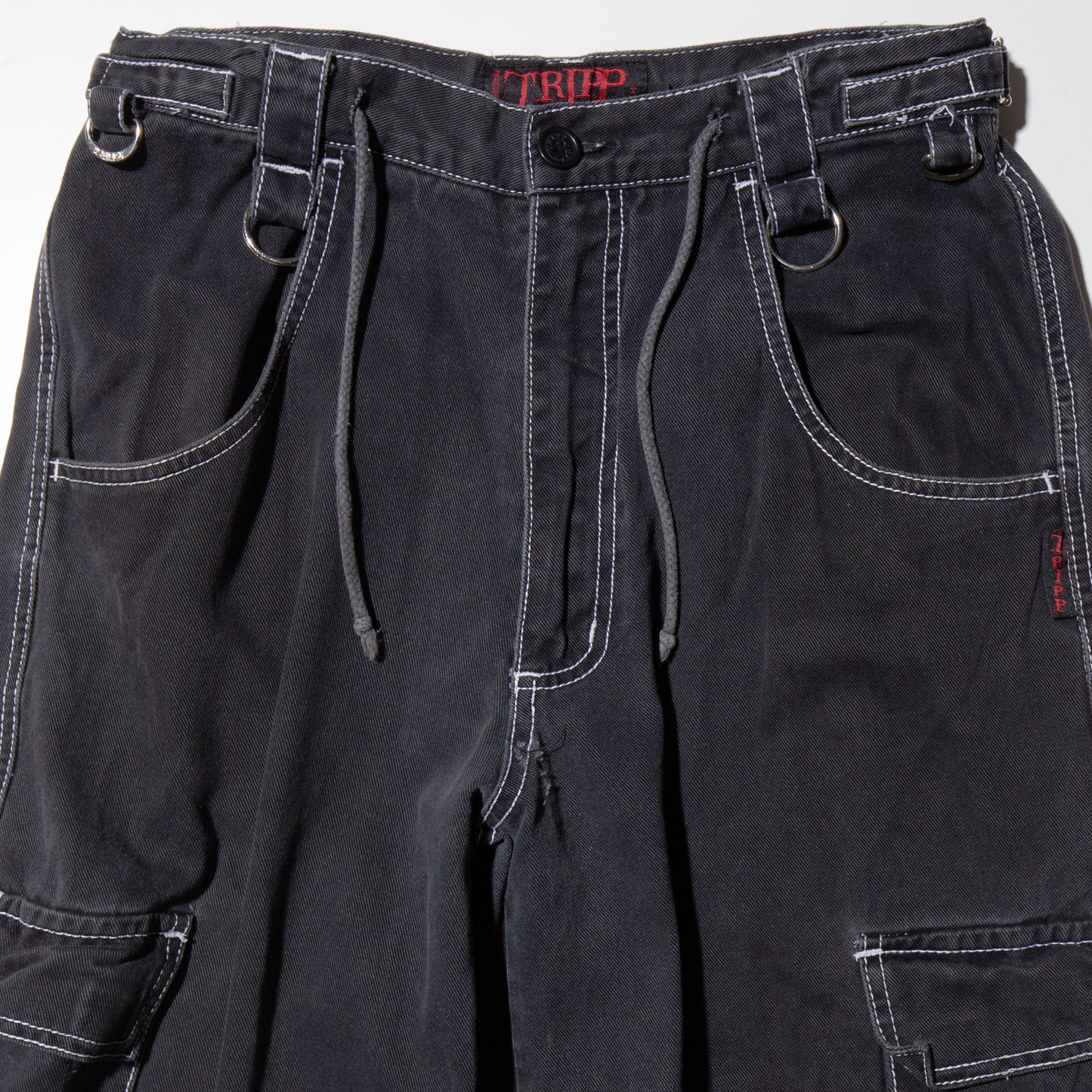 vintage tripp nyc chain bondage trousers , detachable