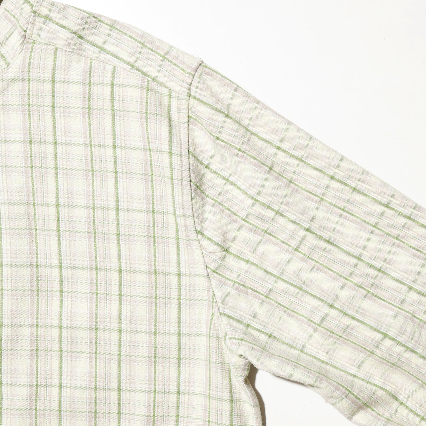 vintage charm check hooded jacket
