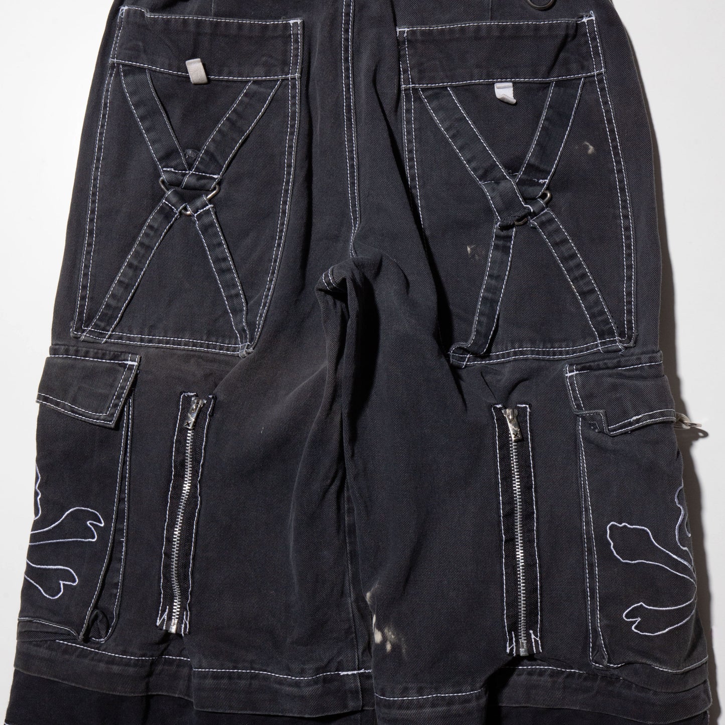 vintage tripp nyc chain bondage trousers , detachable