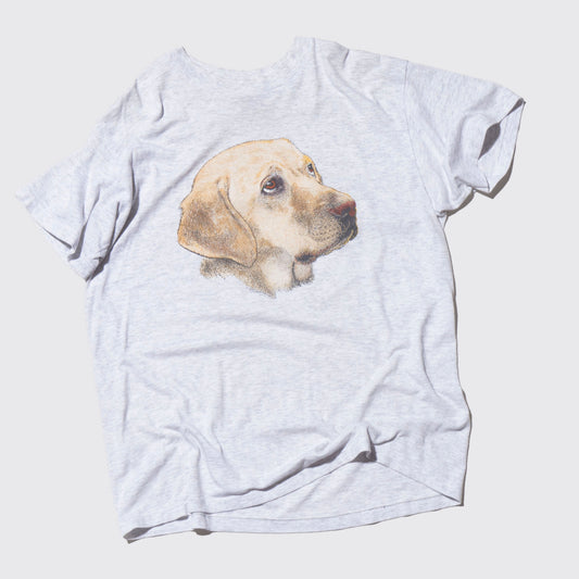 vintage 90's labrador t-shirt