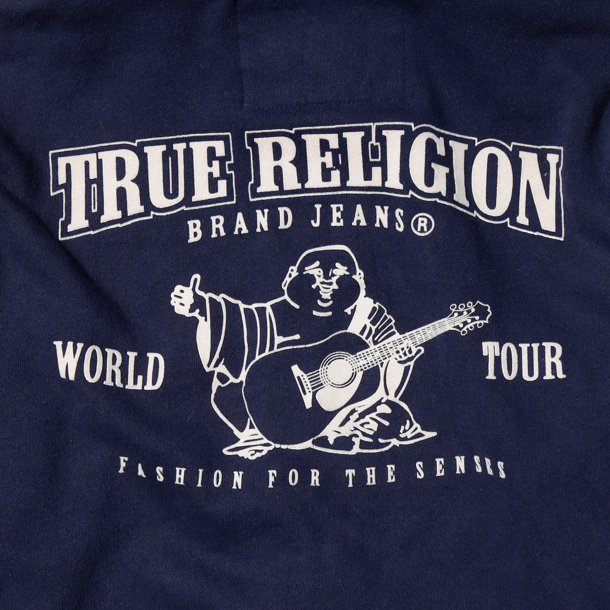 *one-off "the world is yours" hand screen hoodie