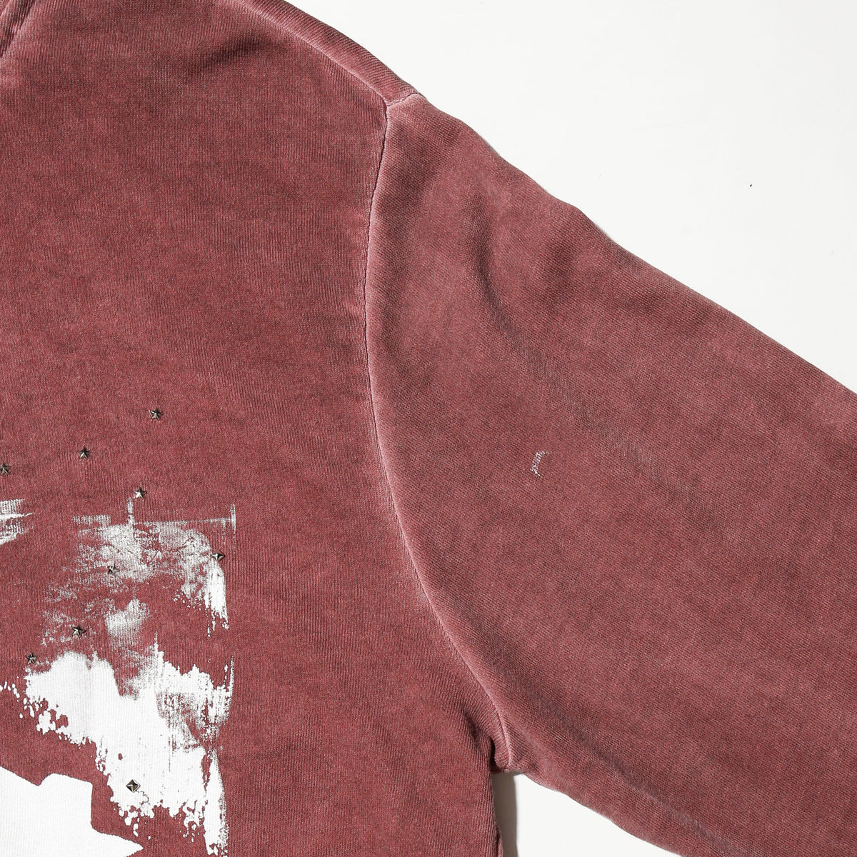 *one-off "the world is yours" hand screen hoodie