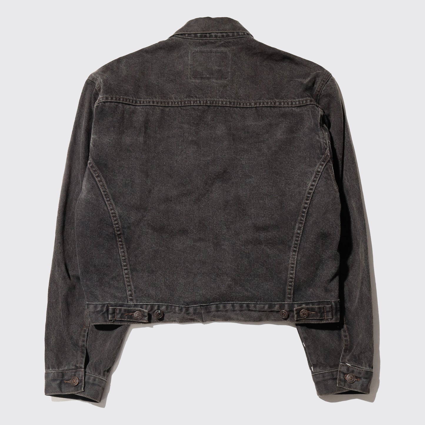 *one-off unbalance trucker jacket