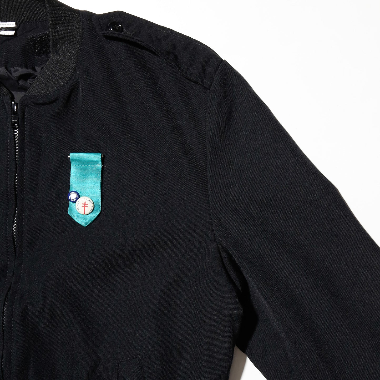 vintage custom twill aviator jacket