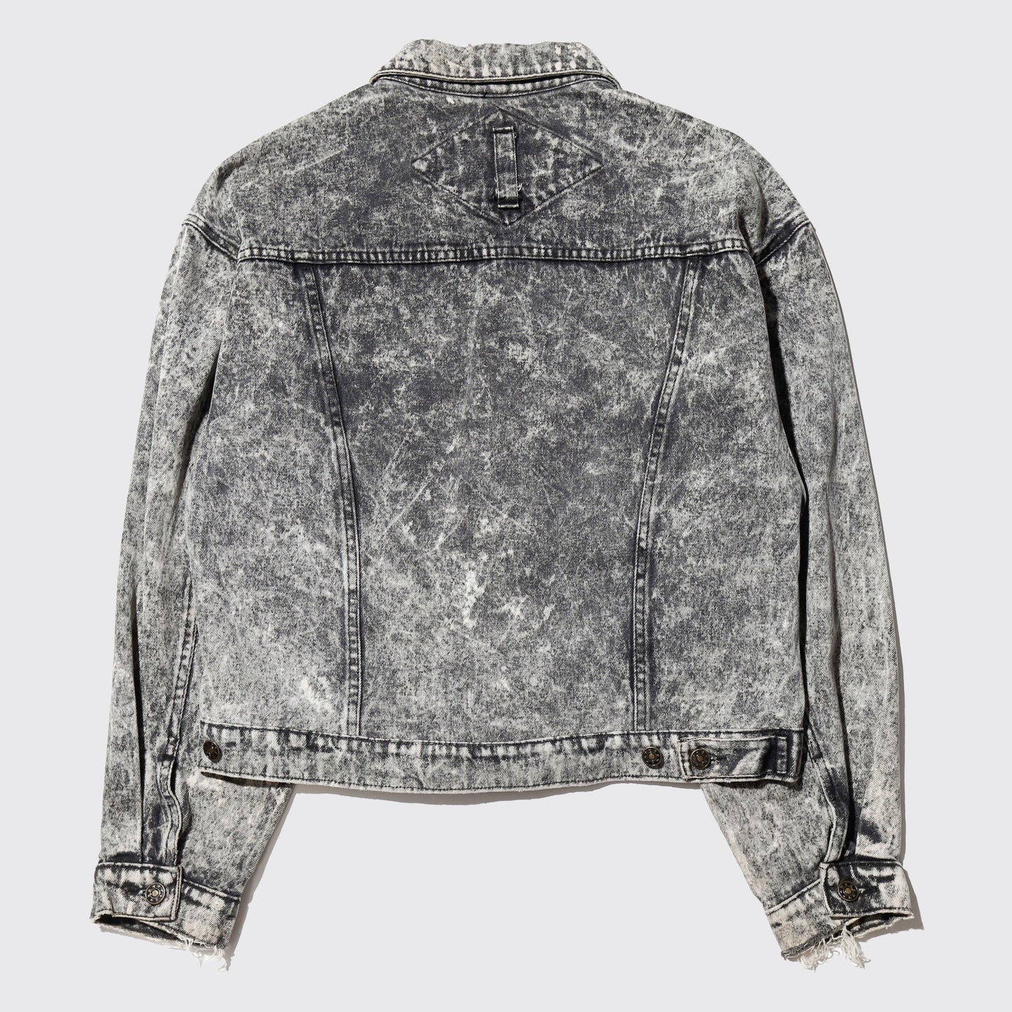 *one-off acid unbalance trucker jacket