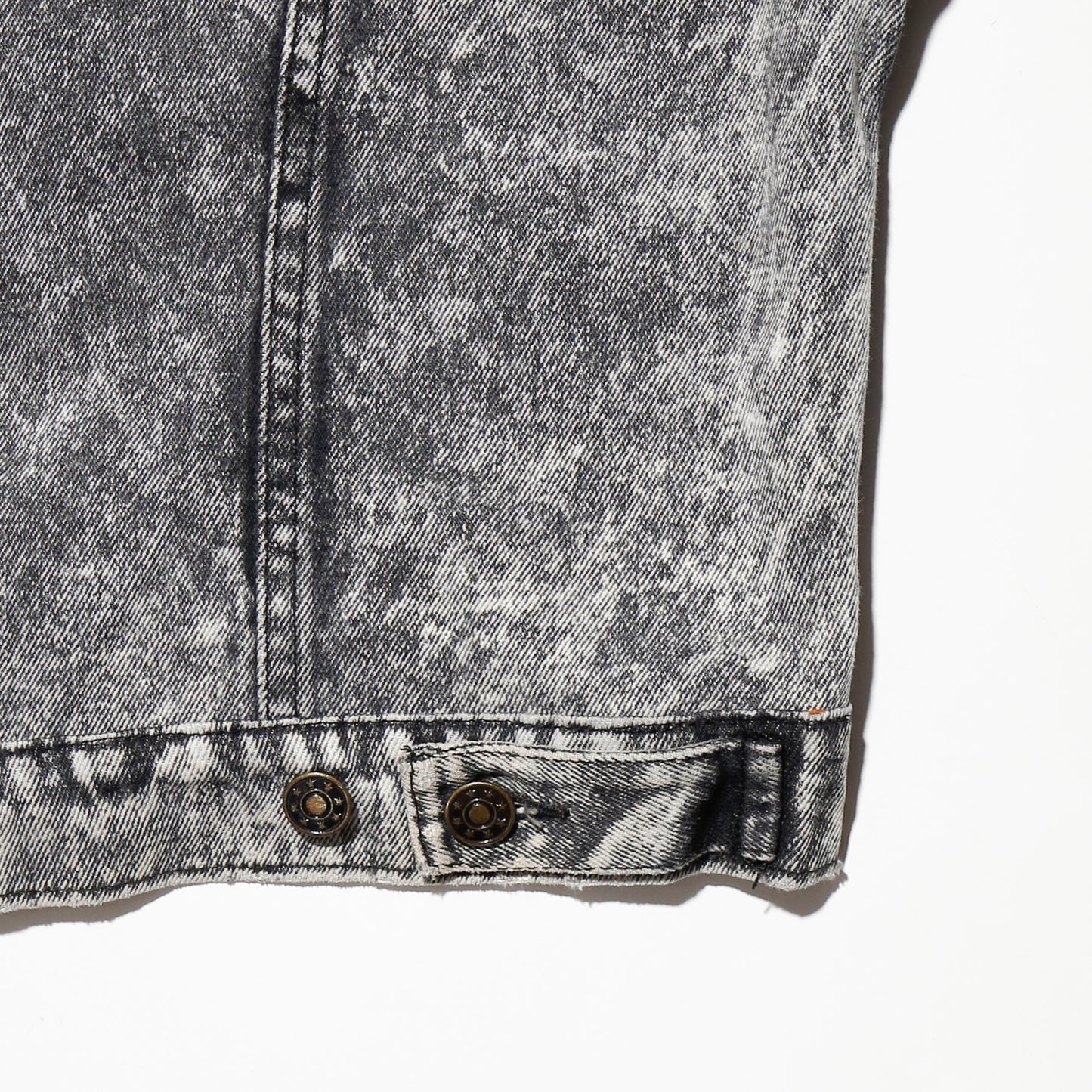 *one-off acid unbalance trucker jacket