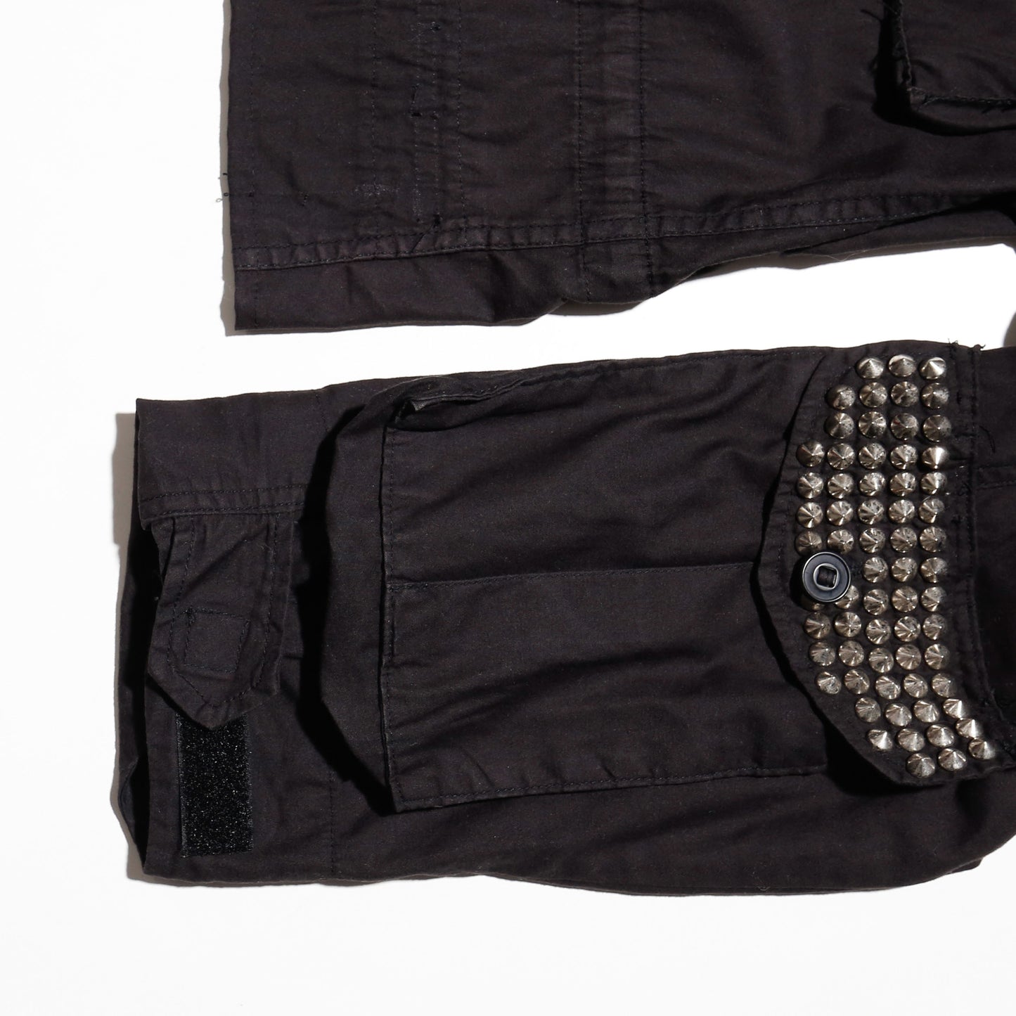 vintage cropped m-65 studs field jacket