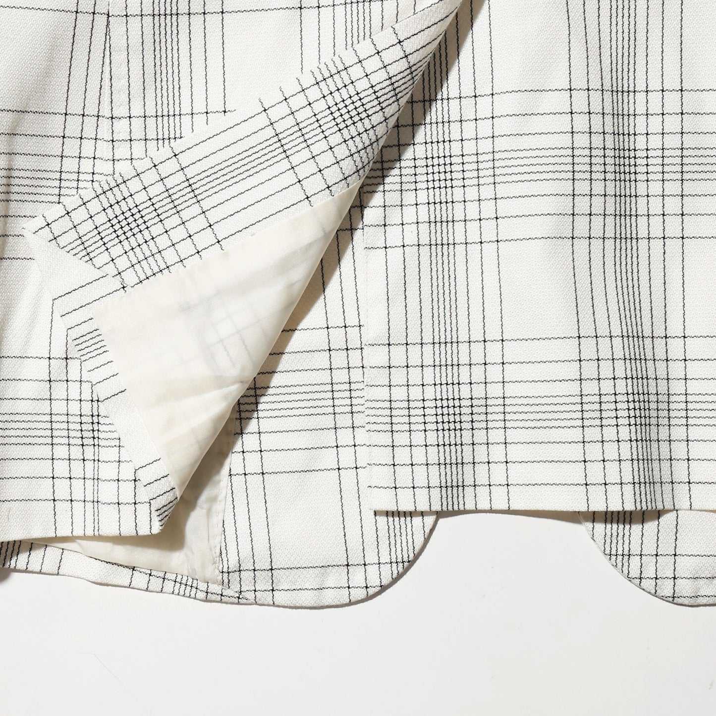 vintage GUCCI by Frida Giannini sketch windowpane check shorts set up