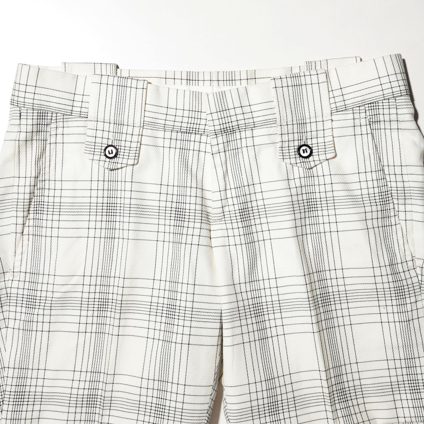 vintage GUCCI by Frida Giannini sketch windowpane check shorts set up