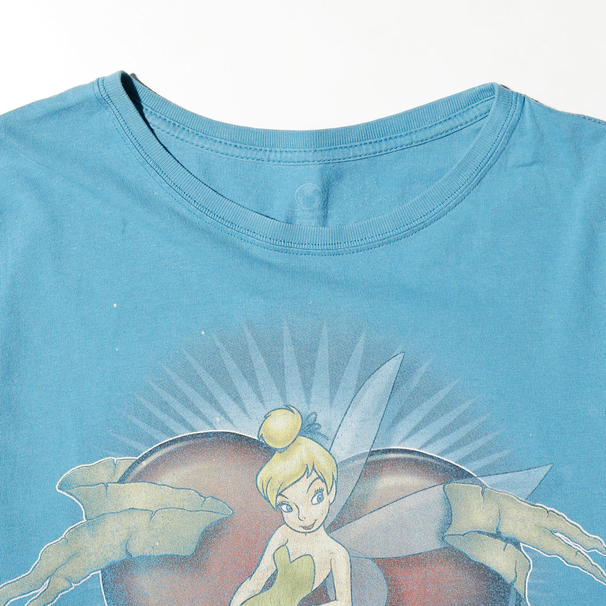 vintage 00's disney tinkerbell tink heart l/s