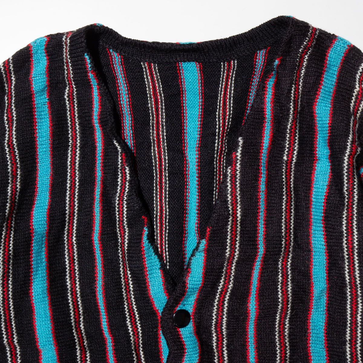 vintage stripe loose cardigan