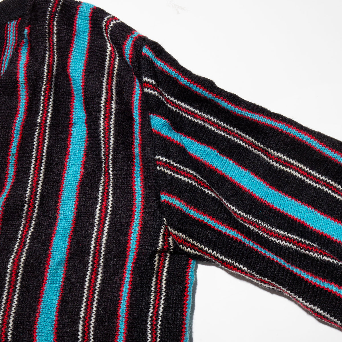 vintage stripe loose cardigan